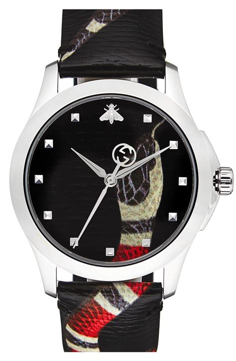 gucci mens snake watch|Gucci watches for men outlet.